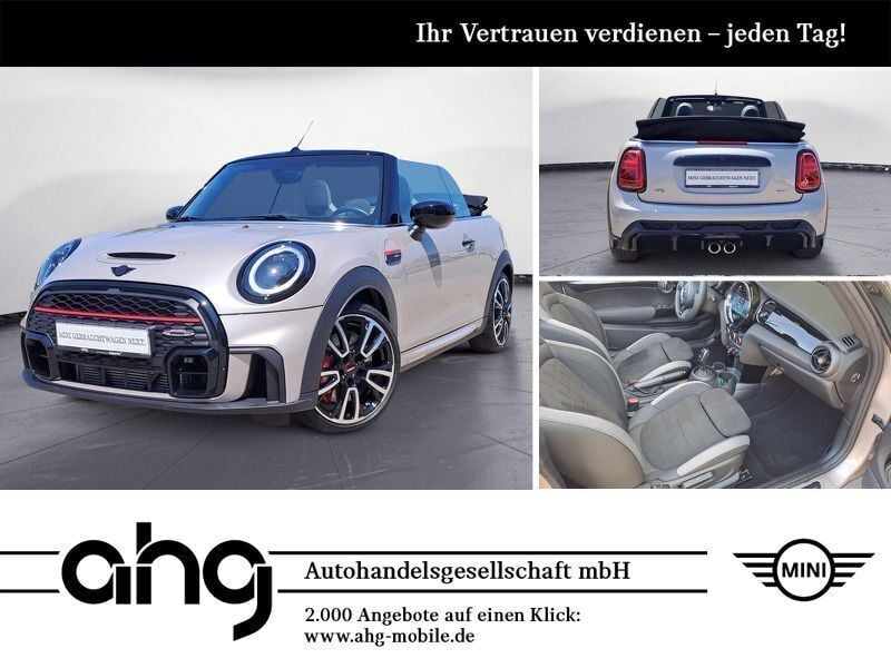 Grau Gebraucht 2022 Mini John Cooper Works Cabriolet Cabrio | 36.930 € (Fairer Preis) - Bild 1/4
