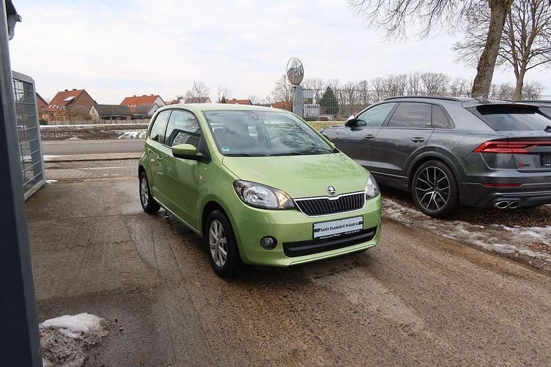 Gebraucht Skoda Citigo Elegance 60 PS (44 kW) 2012 Grün Kleinwagen