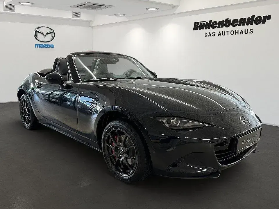 Neu Mazda MX5 132 PS (97 kW) 2026 Schwarz Cabrio