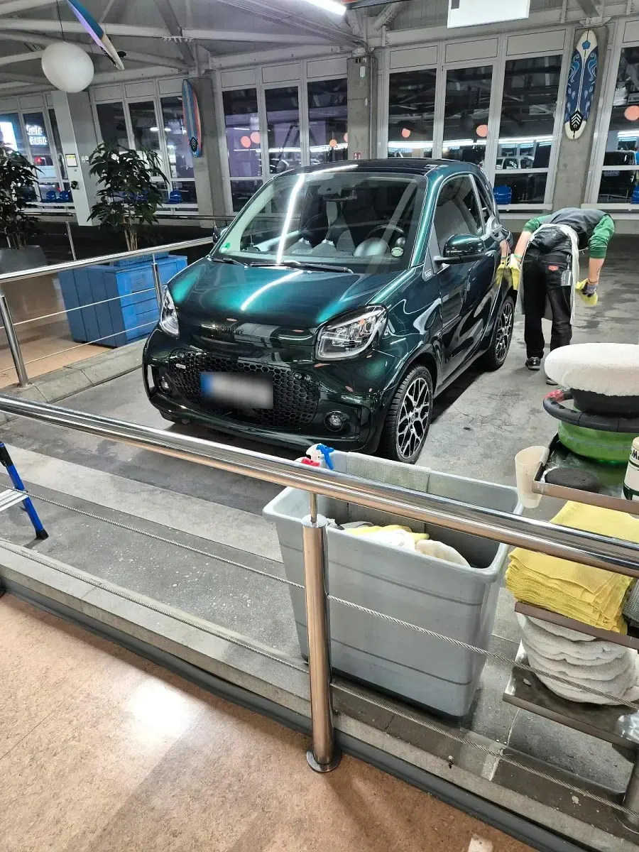 Gebraucht Smart ForTwo Coupé Brabus 63 kW (86 PS) 2020 Grün Kleinwagen