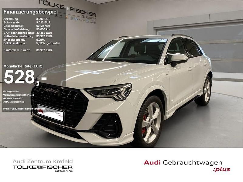 Gebraucht Audi Q3 S-Line 200 PS (147 kW) 2022 Gletscherweiß (metallic) SUV