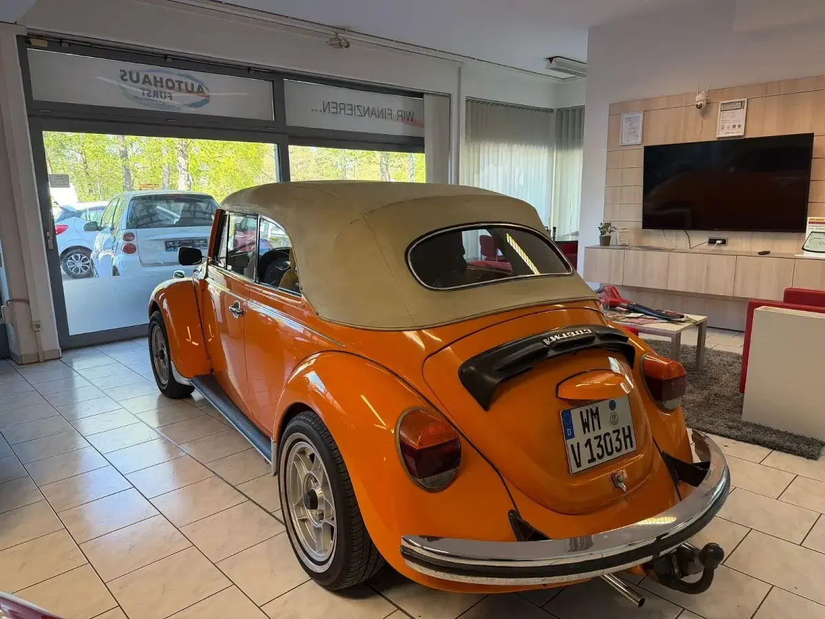 Gebraucht VW Käfer 50 PS (36 kW) 1973 Orange Cabrio