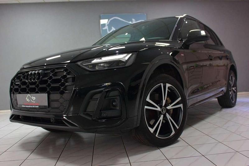Mythosschwarz met. Gebraucht 2022 Audi Q5 S-Line SUV | 41.700 € (Etwas zu teuer) - Bild 1/4