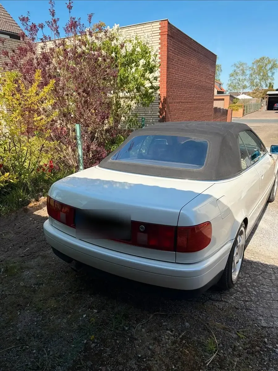 Gebraucht Audi Cabriolet 133 PS (97 kW) 1994 Weiß Cabrio