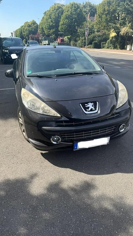 Schwarz Gebraucht 2008 Peugeot 207 CC Platinum Cabrio | 2.500 € (Guter Preis) - Bild 1/4