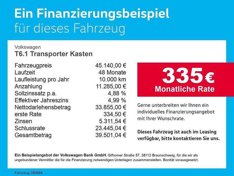 Gebraucht VW Transporter 204 PS (150 kW) 2023 Silber Van