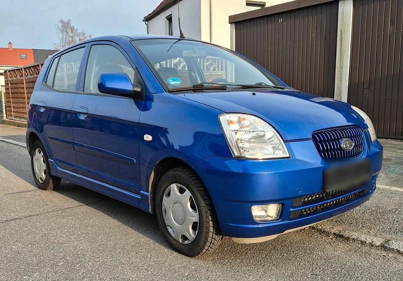 Gebraucht Kia Picanto 61 PS (44 kW) 2005 Blau Kleinwagen