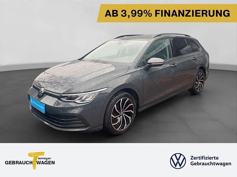 Grau Gebraucht 2022 VW Golf VIII Life Kombi | 19.860 € (Guter Preis) - Bild 1/4