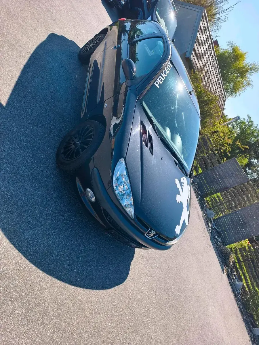 Gebraucht Peugeot 206 75 PS (55 kW) 2005 Schwarz Kleinwagen