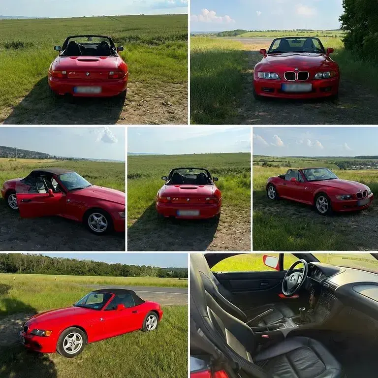 Gebraucht BMW Z3 140 PS (102 kW) 1998 Rot Cabrio