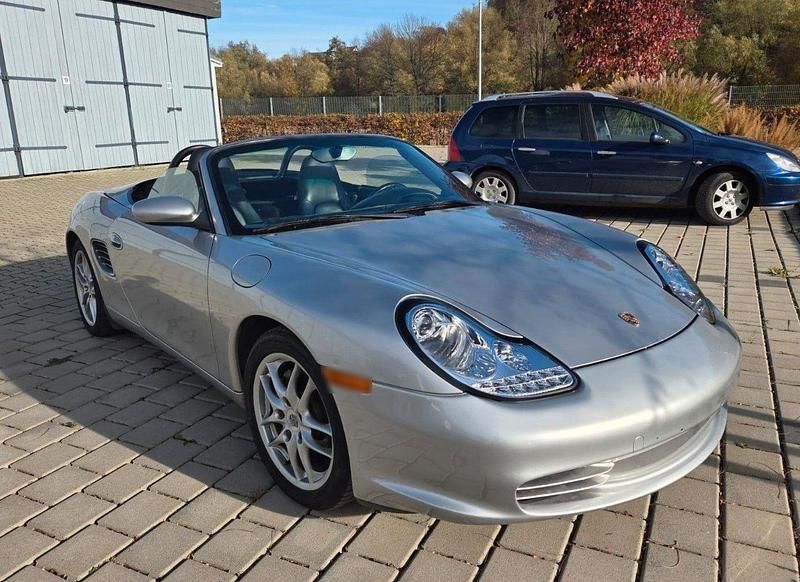 Gebraucht Porsche Boxster 228 PS (167 kW) 2003 Silber Cabrio