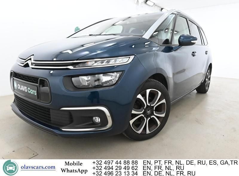 Blau Gebraucht 2020 Citroën Grand C4 Picasso Shine Van / Kleinbus | 14.460 € (Fairer Preis) - Bild 1/4