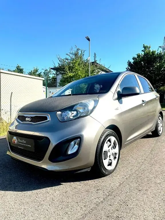 Gebraucht Kia Picanto Edition 7 69 PS (50 kW) 2012 Silber Kleinwagen