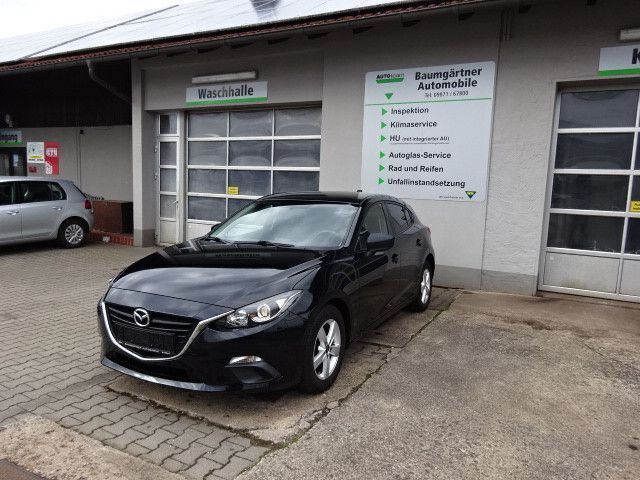 Schwarz Gebraucht 2015 Mazda 3 Prime-Line Limousine | 8.890 € (Fairer Preis) - Bild 1/4