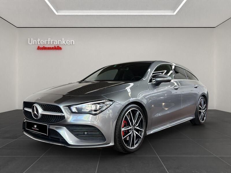 Grau Gebraucht 2019 Mercedes CLA200 AMG line Kombi | 23.980 € (Etwas zu teuer) - Bild 1/4