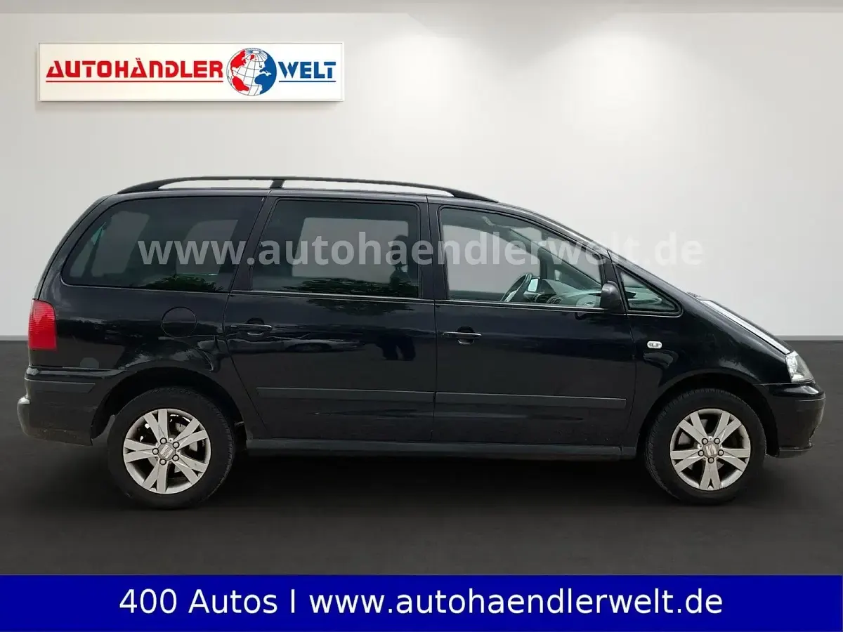 Gebraucht Seat Alhambra Reference 140 PS (102 kW) 2009 Schwarz Van / Kleinbus
