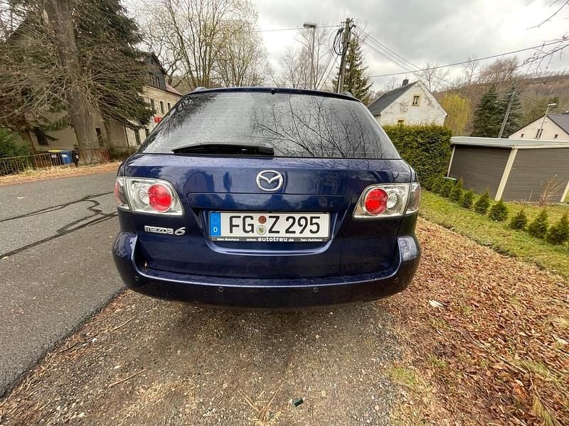 Gebraucht Mazda 6 120 PS (88 kW) 2004 Blau Kombi