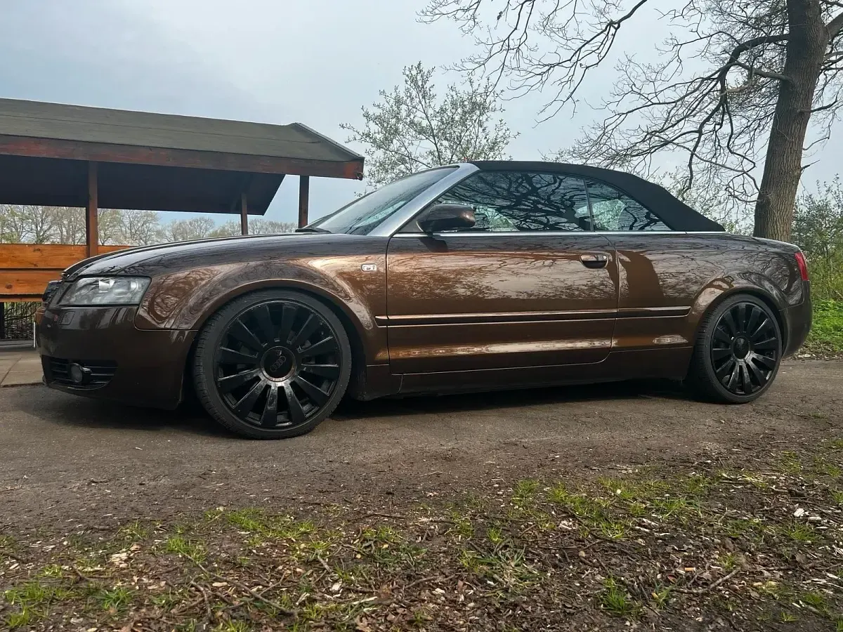 Gebraucht Audi A4 Cabriolet 163 PS (119 kW) 2003 Braun Cabrio