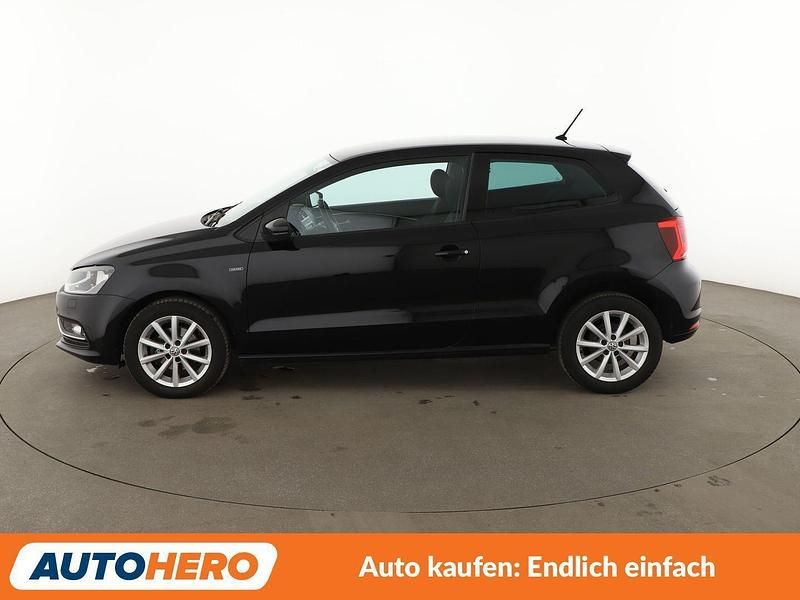 Gebraucht VW Polo LOUNGE 75 PS (55 kW) 2015 Schwarz Kleinwagen