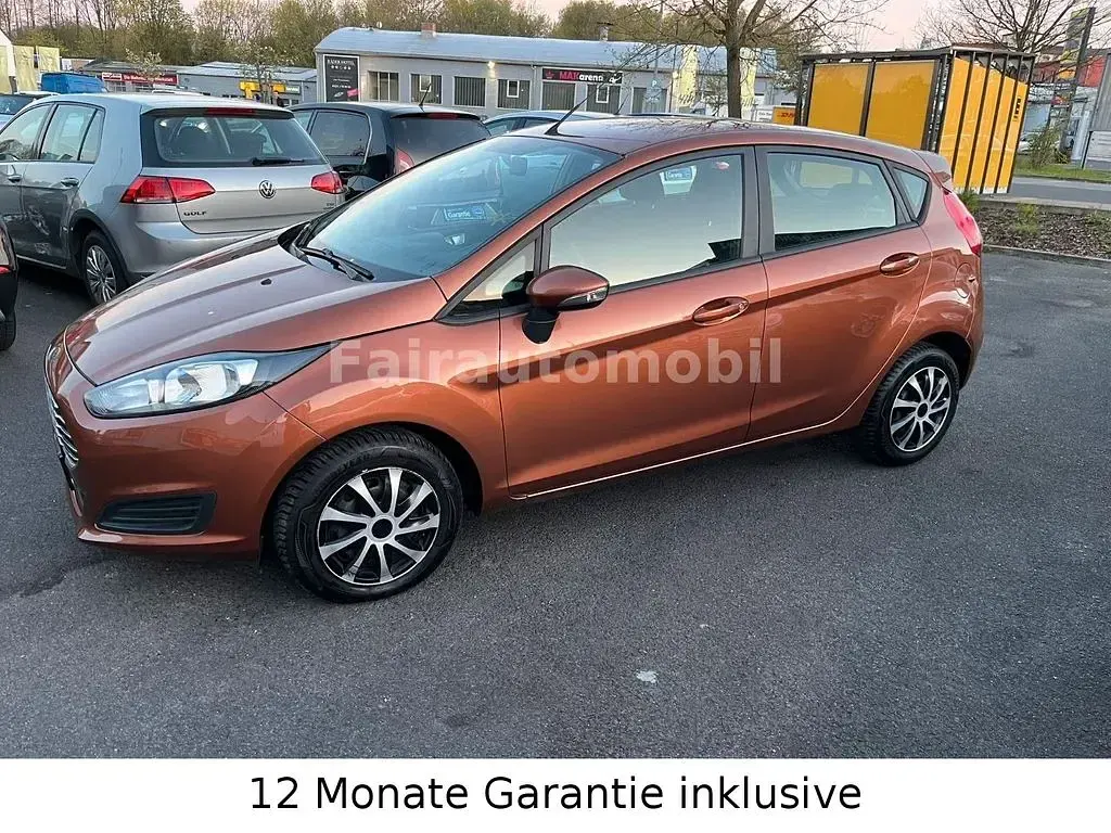Gebraucht Ford Fiesta Trend 80 PS (58 kW) 2014 Braun Kleinwagen