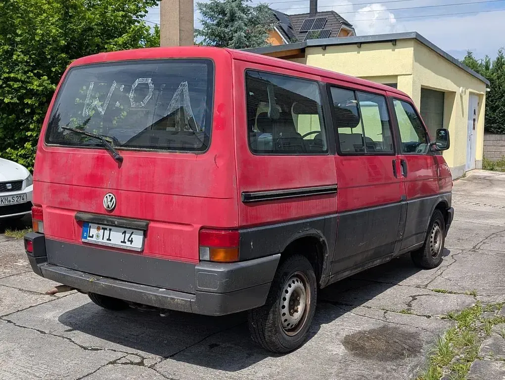 Gebraucht VW Multivan Allstar 110 PS (80 kW) 1993 Rot Van / Kleinbus