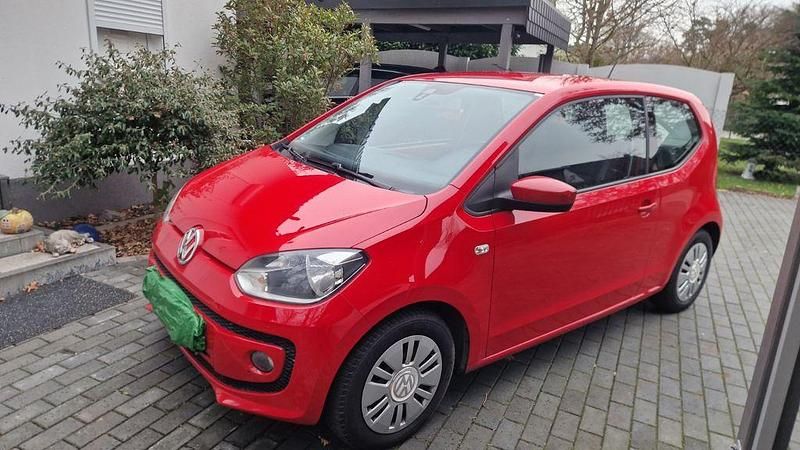 Rot Gebraucht 2012 VW up! take up! Kleinwagen | 1.500 € (Superpreis) - Bild 1/4
