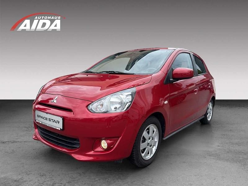 Rot Gebraucht 2014 Mitsubishi Space Star Kleinwagen | 7.990 € (Fairer Preis) - Bild 1/4