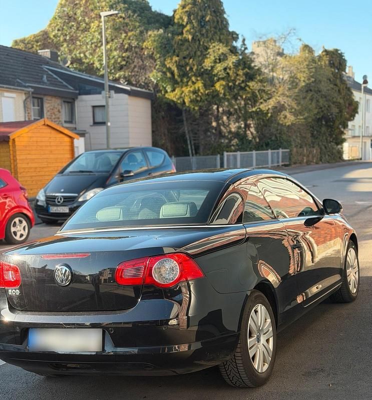 Gebraucht VW Eos 140 PS (102 kW) 2008 Schwarz Cabrio