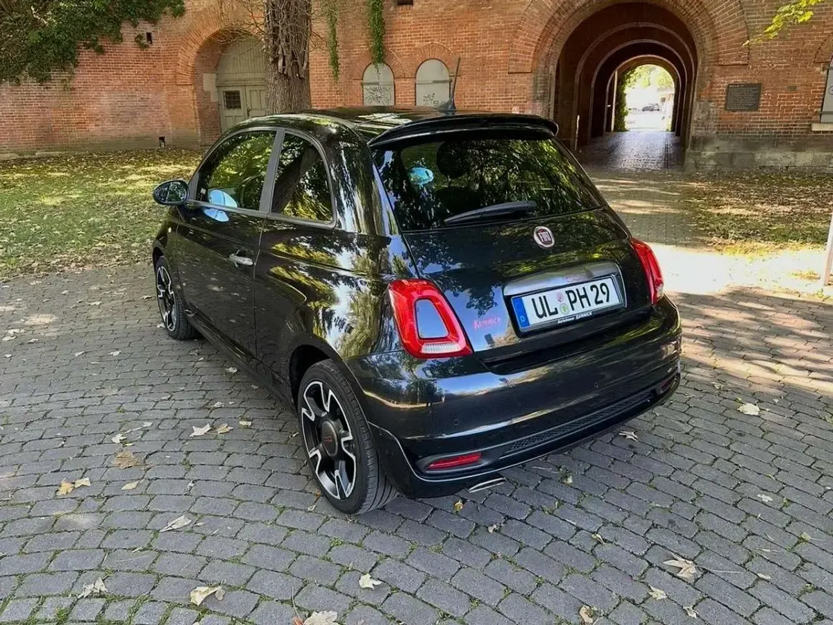 Gebraucht Fiat 500 S 69 PS (50 kW) 2018 Schwarz Limousine