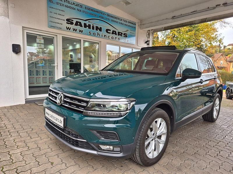 Grün Gebraucht 2019 VW Tiguan SUV | 29.950 € (Fairer Preis) - Bild 1/4