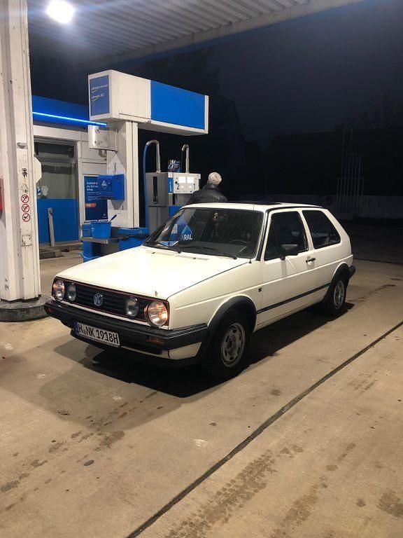Gebraucht VW Golf II 55 PS (40 kW) 1985 Weiß Kleinwagen