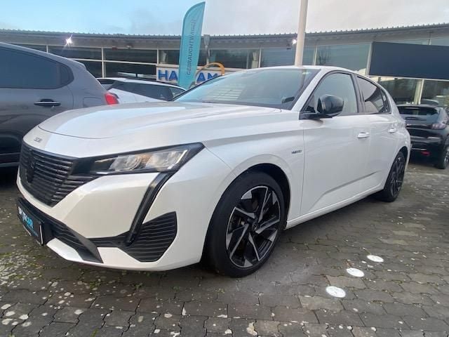 Perlmutt weiß metallic (metallic) Gebraucht 2022 Peugeot 308 Allure Kleinwagen | 21.490 € (Fairer Preis) - Bild 1/4