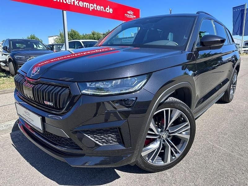 Schwarz Gebraucht 2022 Skoda Kodiaq RS SUV | 41.900 € (Fairer Preis) - Bild 1/4