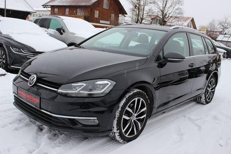 Schwarz Gebraucht 2017 VW Golf VII Highline Kombi | 11.900 € (Fairer Preis) - Bild 1/4