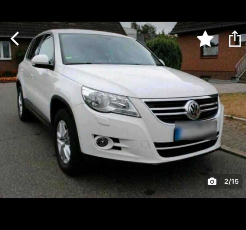 Gebraucht VW Tiguan 110 PS (80 kW) 2011 Weiß SUV