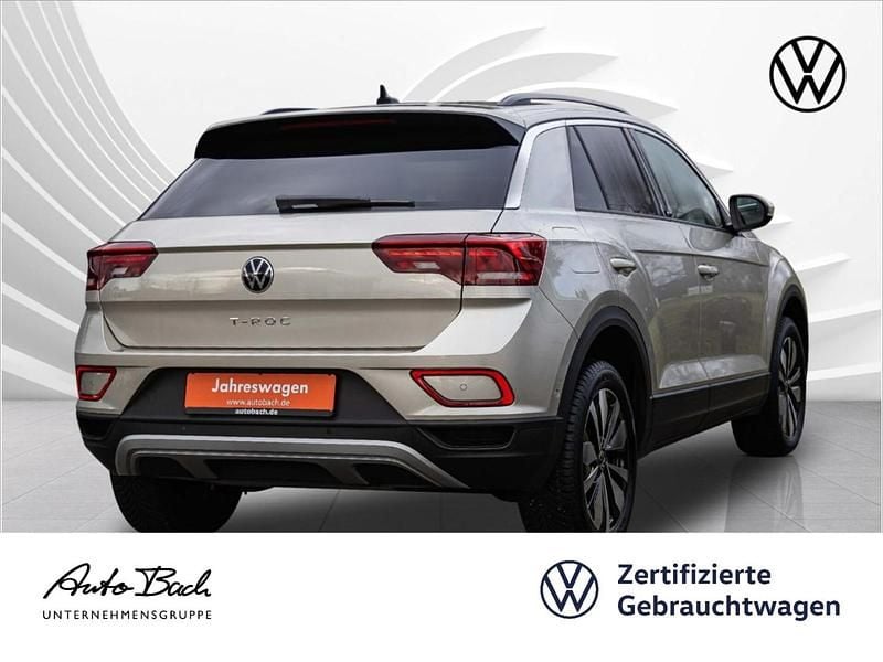 Gebraucht VW T-Roc Move 150 PS (110 kW) 2023 Ivory silver metallic SUV