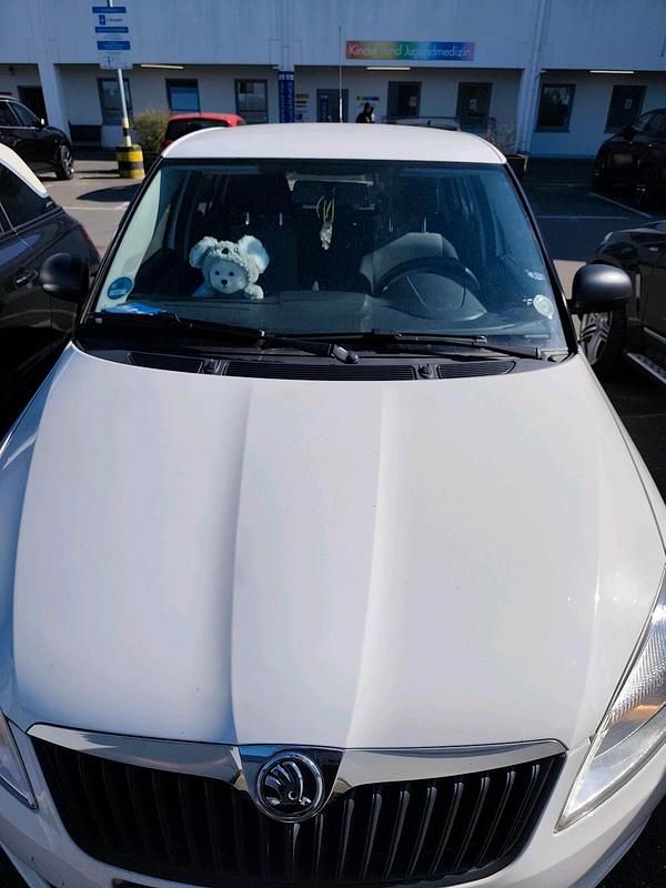 Gebraucht Skoda Fabia 60 PS (44 kW) 2014 Weiß Kleinwagen