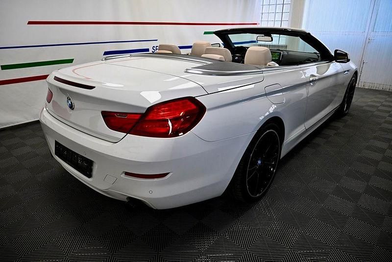 Gebraucht BMW 640 Cabriolet 320 PS (235 kW) 2013 Alpinweiss iii Cabrio