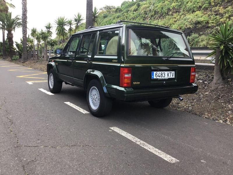 Gebraucht Jeep Cherokee Limited 184 PS (135 kW) 1996 Grün SUV