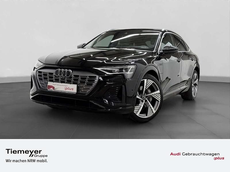 Mythosschwarz metallic Gebraucht 2024 Audi Q8 e-tron S-Line SUV | 60.630 € (Fairer Preis) - Bild 1/4