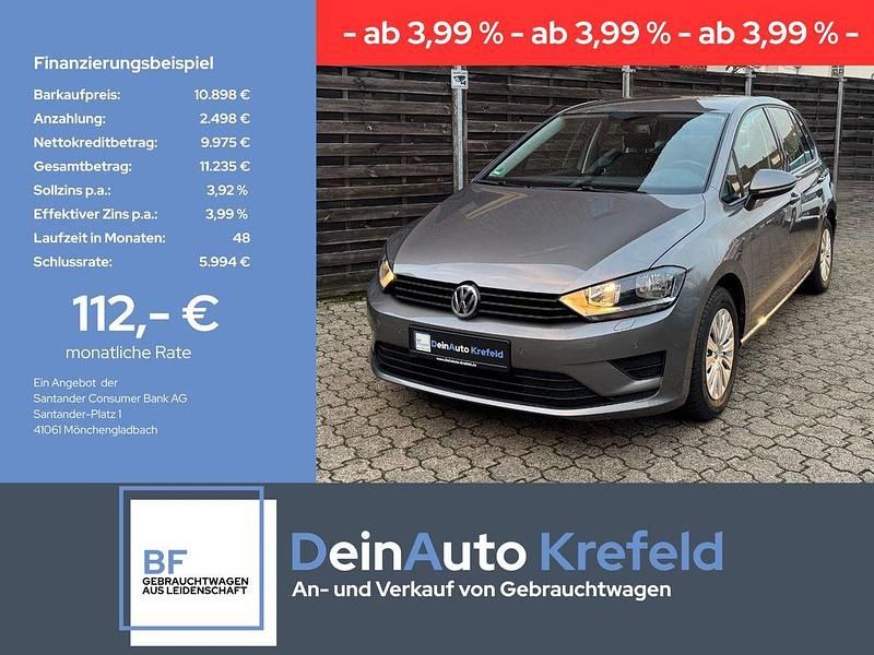 Grau Gebraucht 2014 VW Golf Sportsvan Van / Kleinbus | 10.898 € (Superpreis) - Bild 1/4