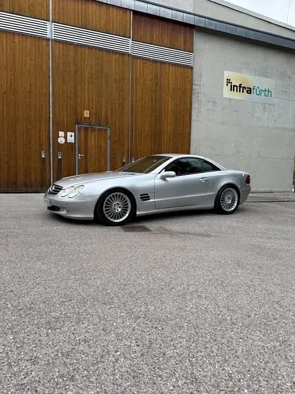 Gebraucht Mercedes SL350 245 PS (180 kW) 2003 Silber Cabrio