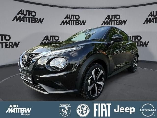 Black (m) (metallic) Gebraucht 2021 Nissan Juke Tekna SUV | 17.990 € (Fairer Preis) - Bild 1/4