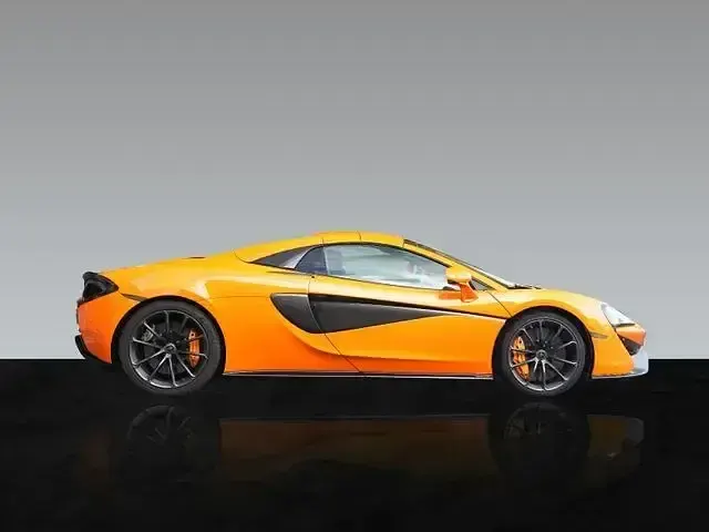 Brugt McLaren 570S 570 HK (419 kW) 2019 Orange Cabriolet