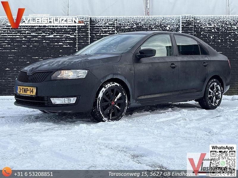 Schwarz Gebraucht 2014 Skoda Rapid Business Line Limousine | 2.950 € (Fairer Preis) - Bild 1/4