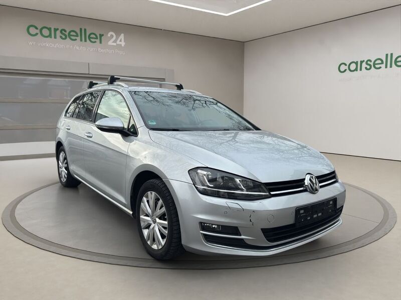 Silber Gebraucht 2016 VW Golf VII Allstar Kombi | 8.999 € (Fairer Preis) - Bild 1/4