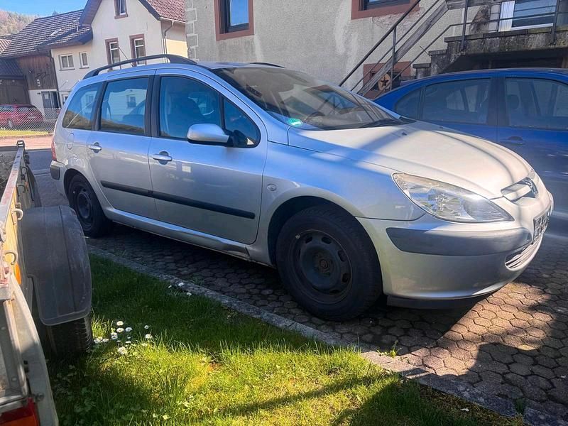 Gebraucht Peugeot 307 80 PS (58 kW) 2003 Silber Kombi