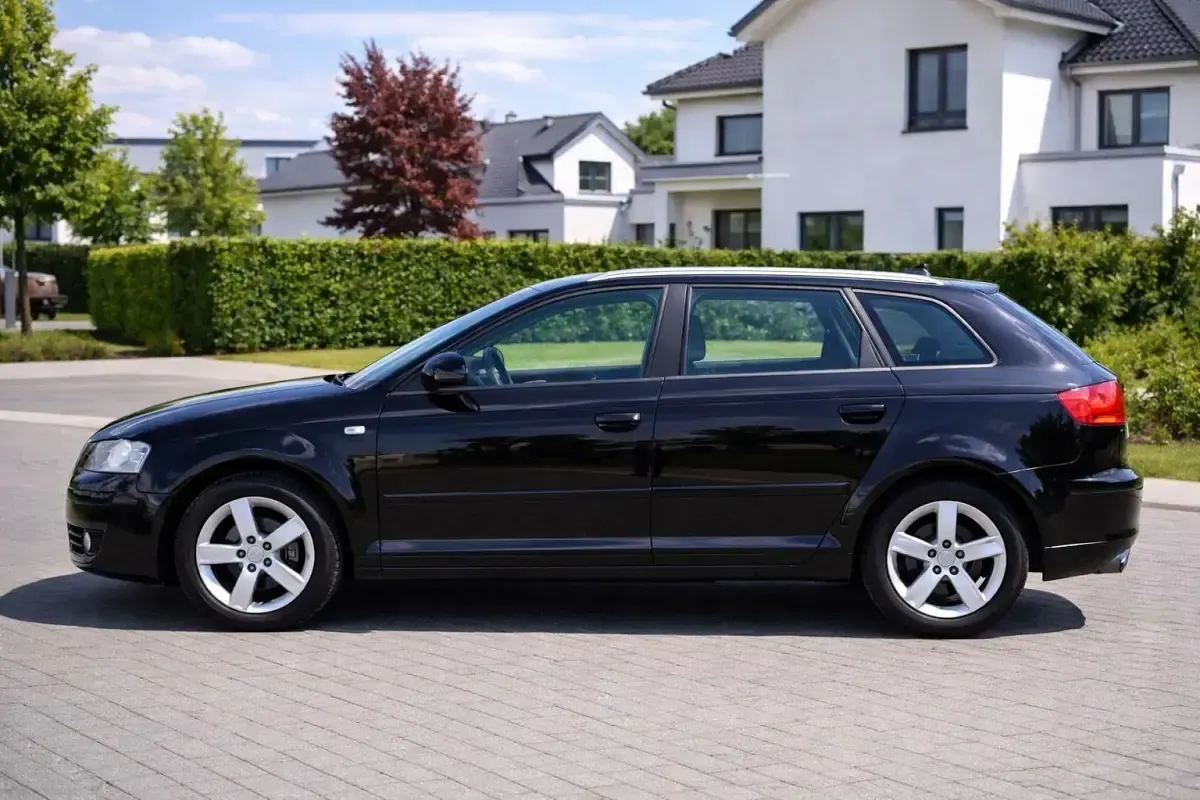 Usata Audi A3 102 CV (75 kW) 2009 Nero Utilitaria