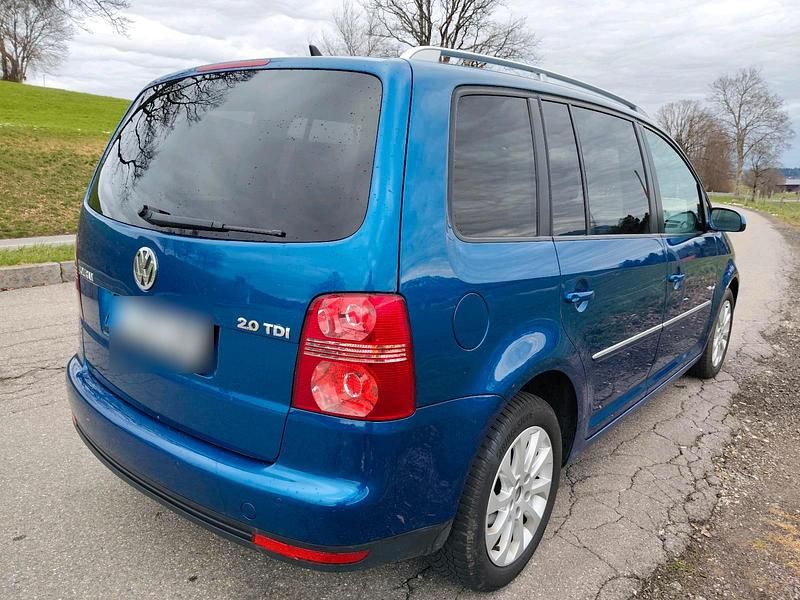 Gebraucht VW Touran Highline 140 PS (102 kW) 2007 Blau Van / Kleinbus
