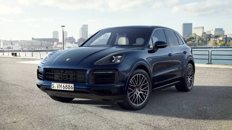 Moonlightbluemetallic Gebraucht 2021 Porsche Cayenne SUV | 84.890 € (Fairer Preis) - Bild 1/4
